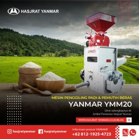 Mesin-Penggiling-Padi-&-Pemutih-Beras-Yanmar-YMM20