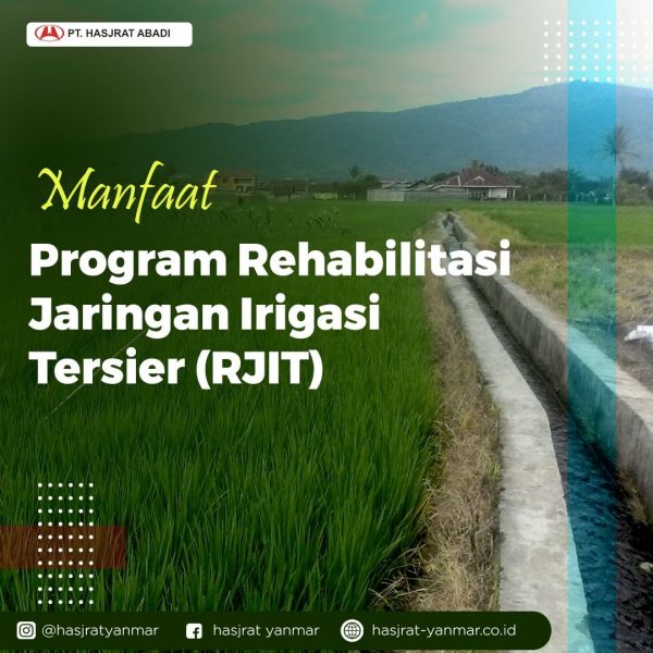 Kementerian Pertanian Adakan Kegiatan Rehabilitasi Jaringan Irigasi Tersier Rjit Hasjrat Yanmar 9527