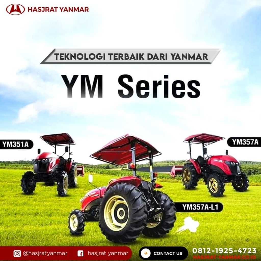 Traktor YM Series: Teknologi Terbaik Dari Yanmar