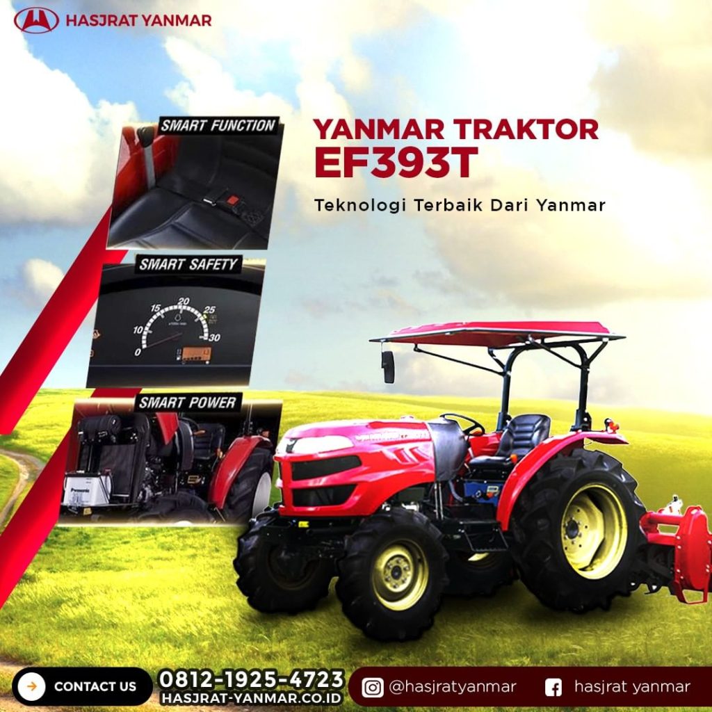 Traktor Yanmar EF393T: Teknologi Terbaik Dari Yanmar