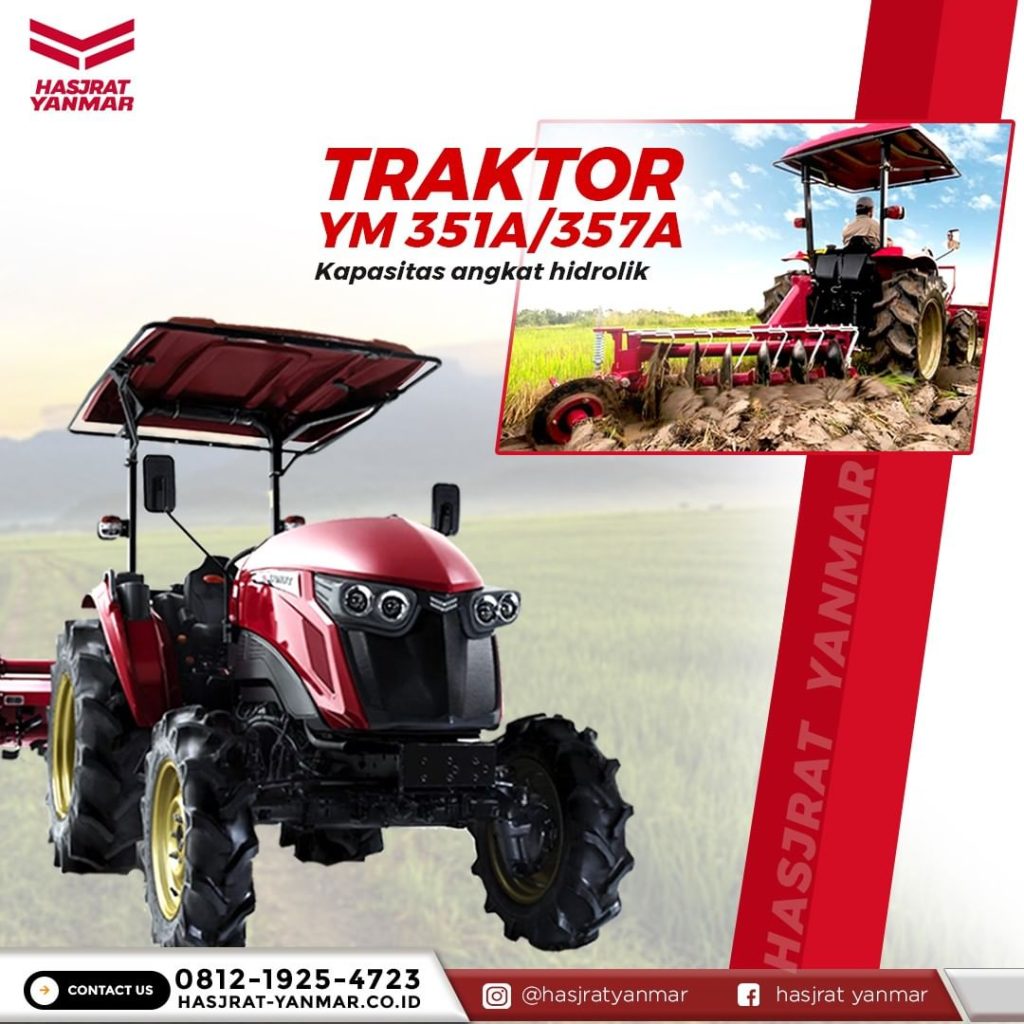 Kapasitas Angkat Hidrolik Jadi Salah Satu Fitur Unggulan Di Traktor ...