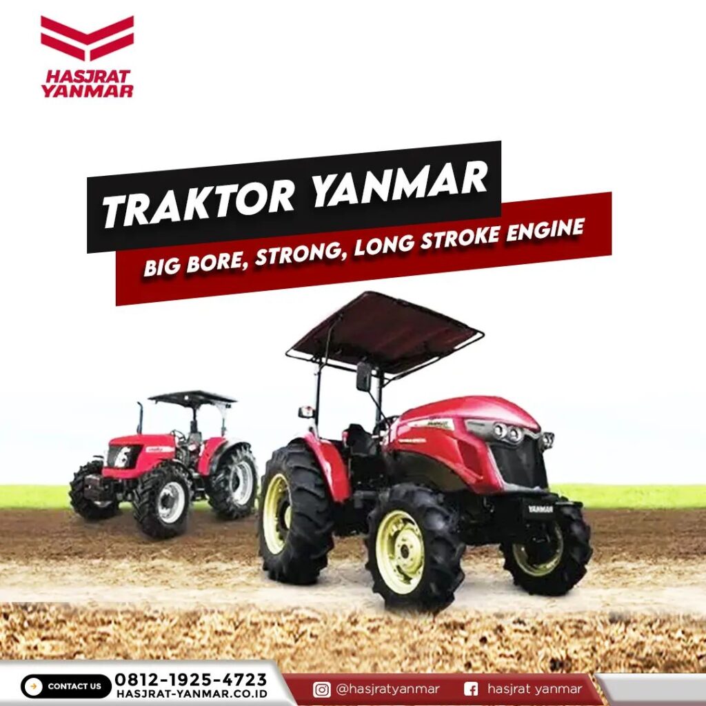 Traktor Yanmar YM Series: Kuat, Tangguh Dan Tahan Lama