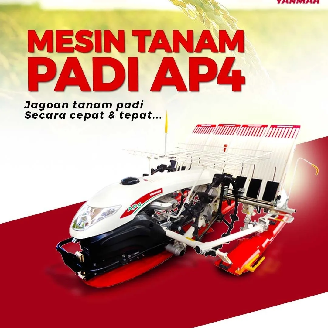 Perawatan Mesin Tanam Padi AP4 Agar Tetap Awet Optimal